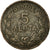 Moneta, Grecia, George I, 5 Lepta, 1878, MB, Rame, KM:54