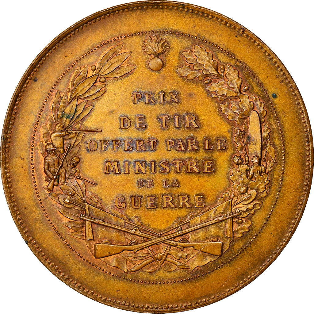 France, Médaille, Prix de Tir Offert par le Ministre de la Guerre, 1888
