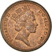 Moneda, Gran Bretaña, Elizabeth II, Penny, 1990, British Royal Mint, MBC