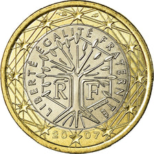 France, Euro, 2007, MS(65-70), Bi-Metallic, KM:1413
