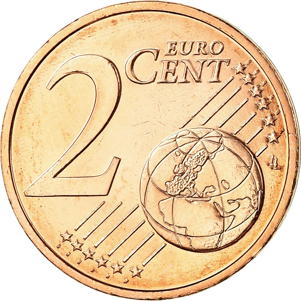 Frankreich, 2 Euro Cent, 2013, STGL, Copper Plated Steel, KM:1283
