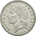 Coin, France, Lavrillier, 5 Francs, 1949, EF(40-45), Aluminum, KM:888b.1