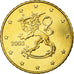 Finlandia, 50 Euro Cent, 2003, Vantaa, MS(65-70), Mosiądz, KM:103