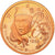 França, Euro Cent, 1999, Proof, MS(65-70), Aço Cromado a Cobre, KM:1282