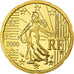 Frankreich, 20 Euro Cent, 2000, Proof, STGL, Messing, KM:1286