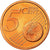 France, 5 Euro Cent, 2003, Proof, MS(65-70), Copper Plated Steel, KM:1284