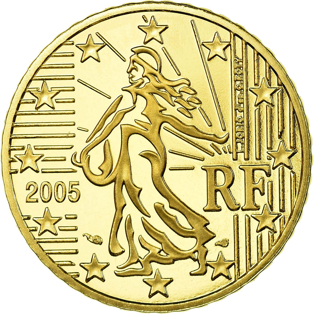 Frankrijk, 50 Euro Cent, 2005, Proof, FDC, Tin, KM:1287
