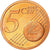 France, 5 Euro Cent, 2002, Proof, MS(65-70), Copper Plated Steel, KM:1284