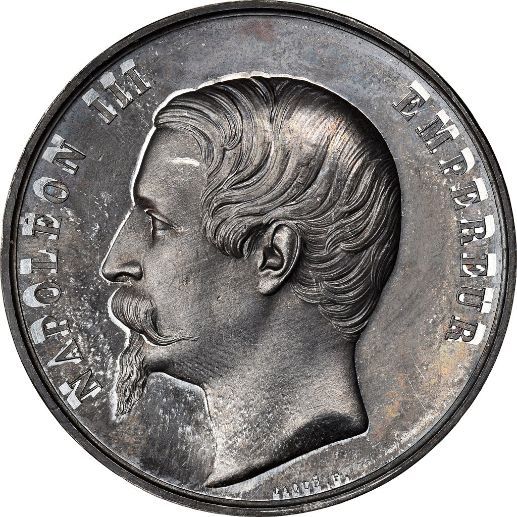 France, Médaille, Napoléon III, Second Empire, Exposition Universelle, Palais