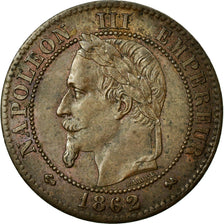 Coin, France, Napoleon III, Napoléon III, 2 Centimes, 1862, Bordeaux
