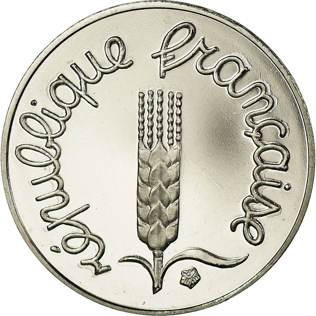 Münze, Frankreich, Épi, Centime, 1997, Paris, Proof, STGL, Stainless Steel