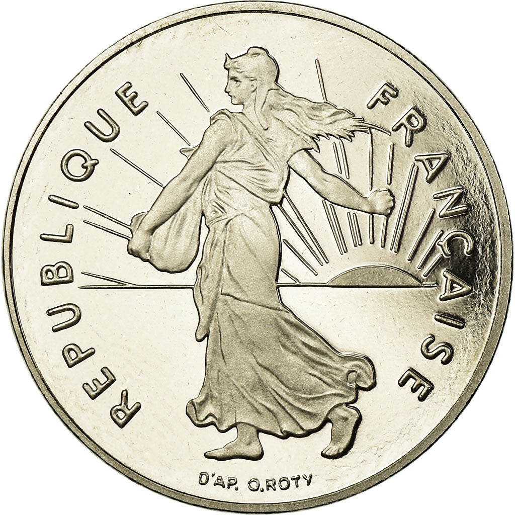 Moneta, Francia, Semeuse, Franc, 1996, Paris, Proof, FDC, Nichel, KM:925.2