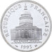 France, 100 Francs, Panthéon, 1995, Paris, Proof, Silver, MS(63), Gadoury:898a