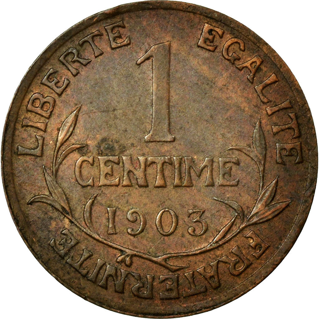 Münze, Frankreich, Dupuis, Centime, 1903, SS+, Bronze, KM:840, Gadoury:90