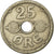 Monnaie, Danemark, Christian X, 25 Öre, 1930, Copenhagen, TTB, Copper-nickel