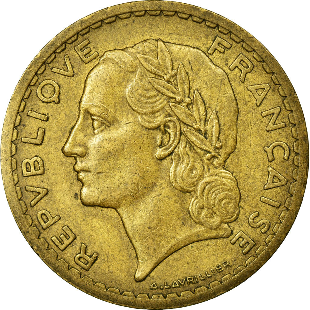 Münze, Frankreich, Lavrillier, 5 Francs, 1946, Castelsarrasin, SS