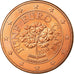 Österreich, 5 Euro Cent, 2010, STGL, Copper Plated Steel, KM:3084
