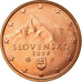 Slovaquie, 5 Euro Cent, 2009, FDC, Copper Plated Steel, KM:97
