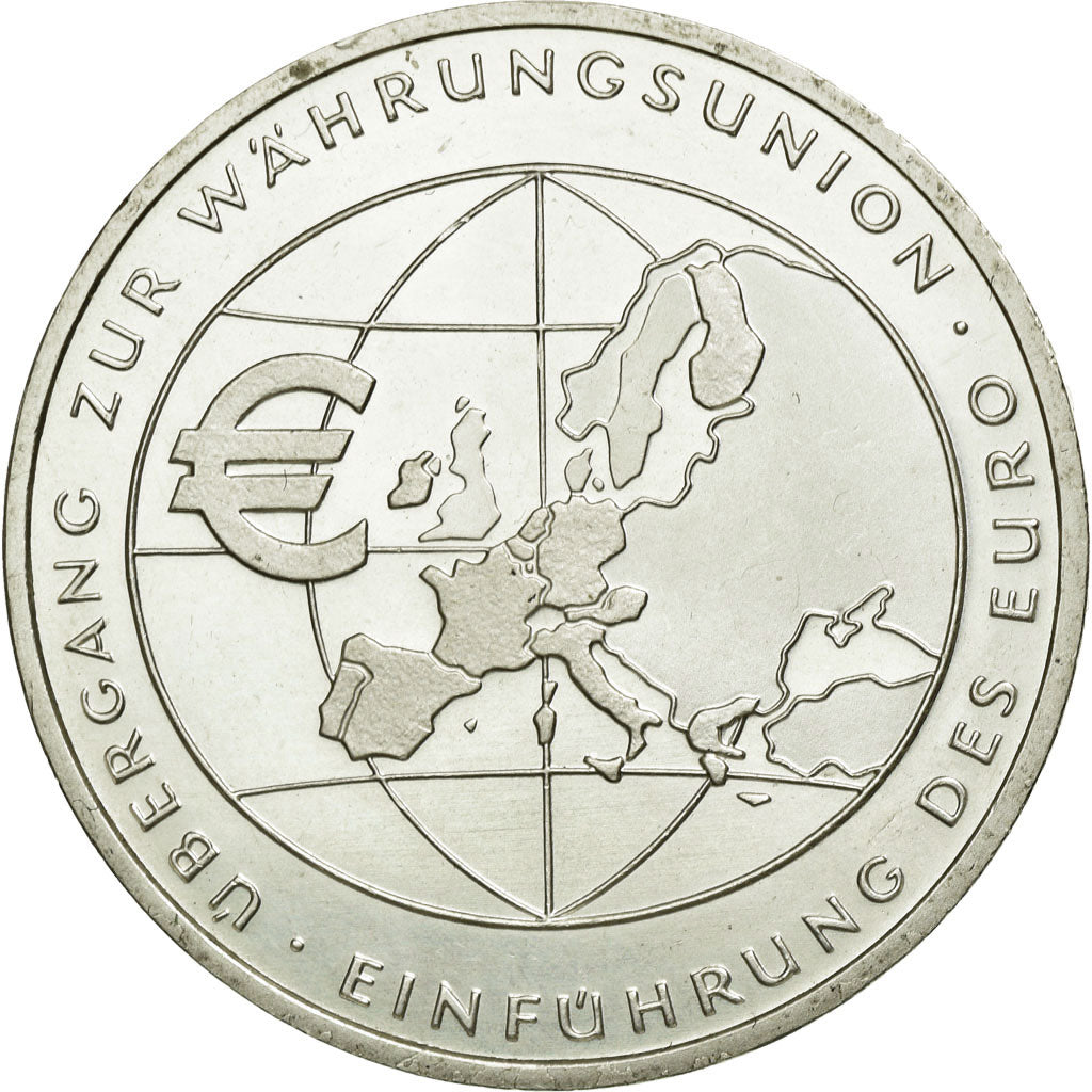 Monnaie, République fédérale allemande, 10 Euro, 2002, Stuttgart, Germany