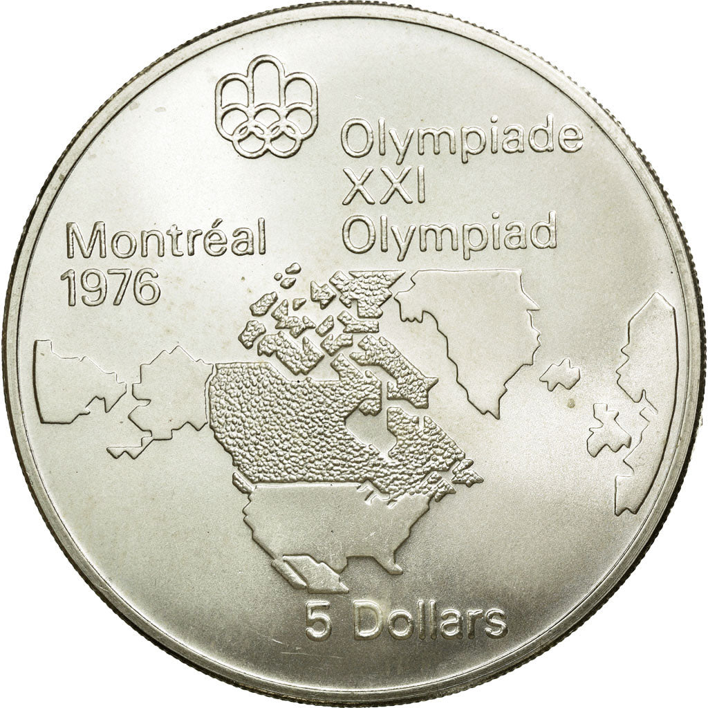 Coin, Canada, Elizabeth II, 5 Dollars, 1973, Royal Canadian Mint, Ottawa