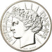 Moneta, Francja, Fraternité, 100 Francs, 1988, MS(65-70), Srebro, KM:966