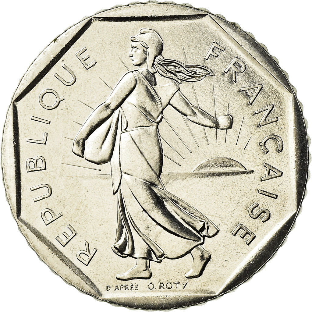 Monnaie, France, Semeuse, 2 Francs, 1989, Paris, FDC, Nickel, Gadoury:547