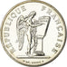 Moeda, França, Droits de l'Homme, 100 Francs, 1989, MS(65-70), Prata, KM:970