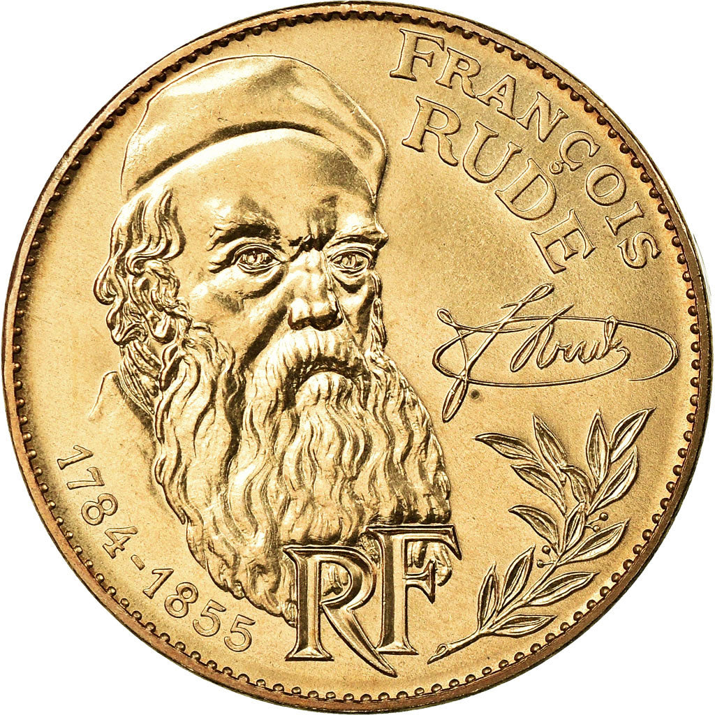 Coin, France, François Rude, 10 Francs, 1984, Paris, MS(65-70), Nickel-Bronze
