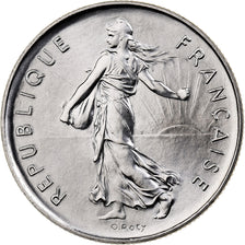 France, 5 Francs, Semeuse, 1986, Paris, Copper-nickel, MS(65-70), Gadoury:771