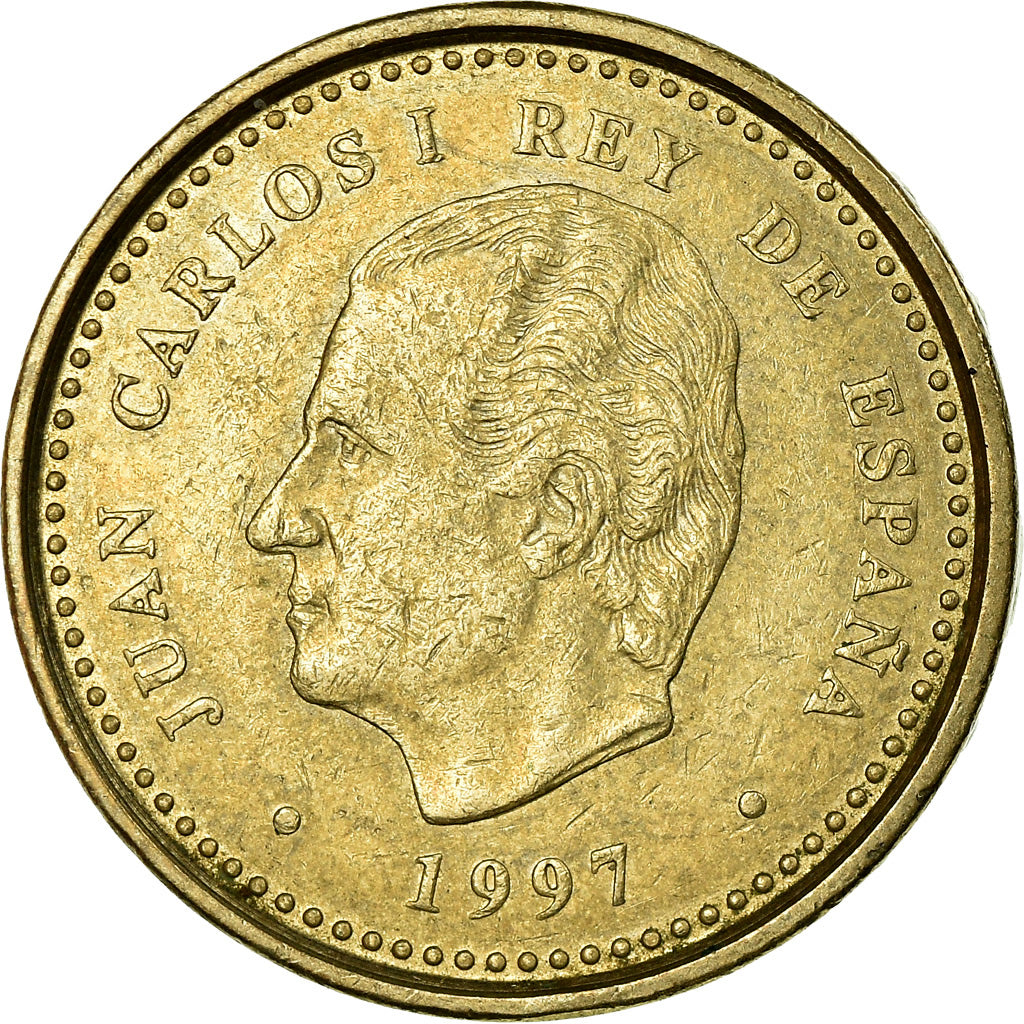 Moneta, Spagna, Juan Carlos I, 100 Pesetas, 1997, Madrid, BB, Alluminio-bronzo