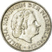 Moneda, Países Bajos, Juliana, Gulden, 1958, MBC, Plata, KM:184