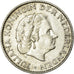 Coin, Netherlands, Juliana, Gulden, 1958, EF(40-45), Silver, KM:184