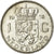 Moneta, Holandia, Juliana, Gulden, 1958, EF(40-45), Srebro, KM:184