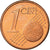 Niemcy - RFN, Euro Cent, 2002, Munich, MS(63), Miedź platerowana stalą, KM:207