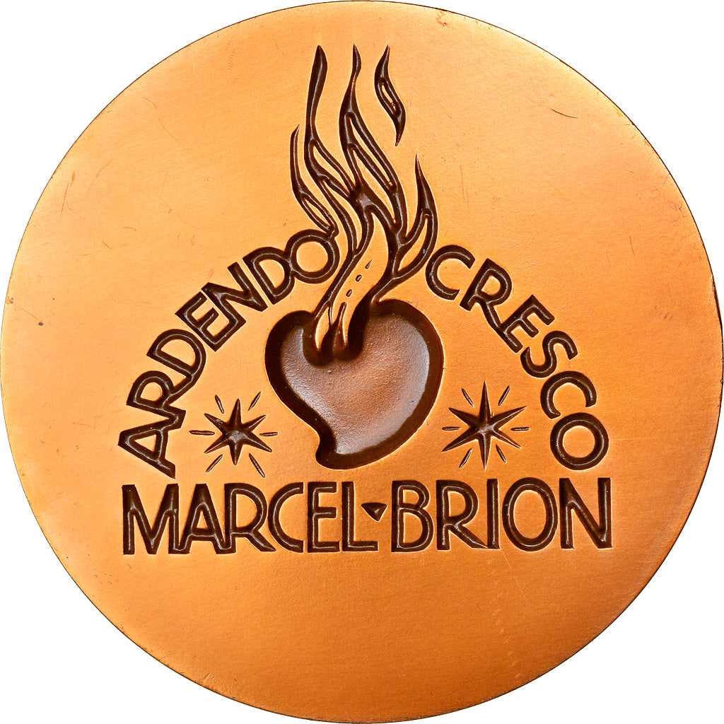 France, Médaille, Littérature, Marcel Brion, Arts & Culture, 1983, Gid, SPL