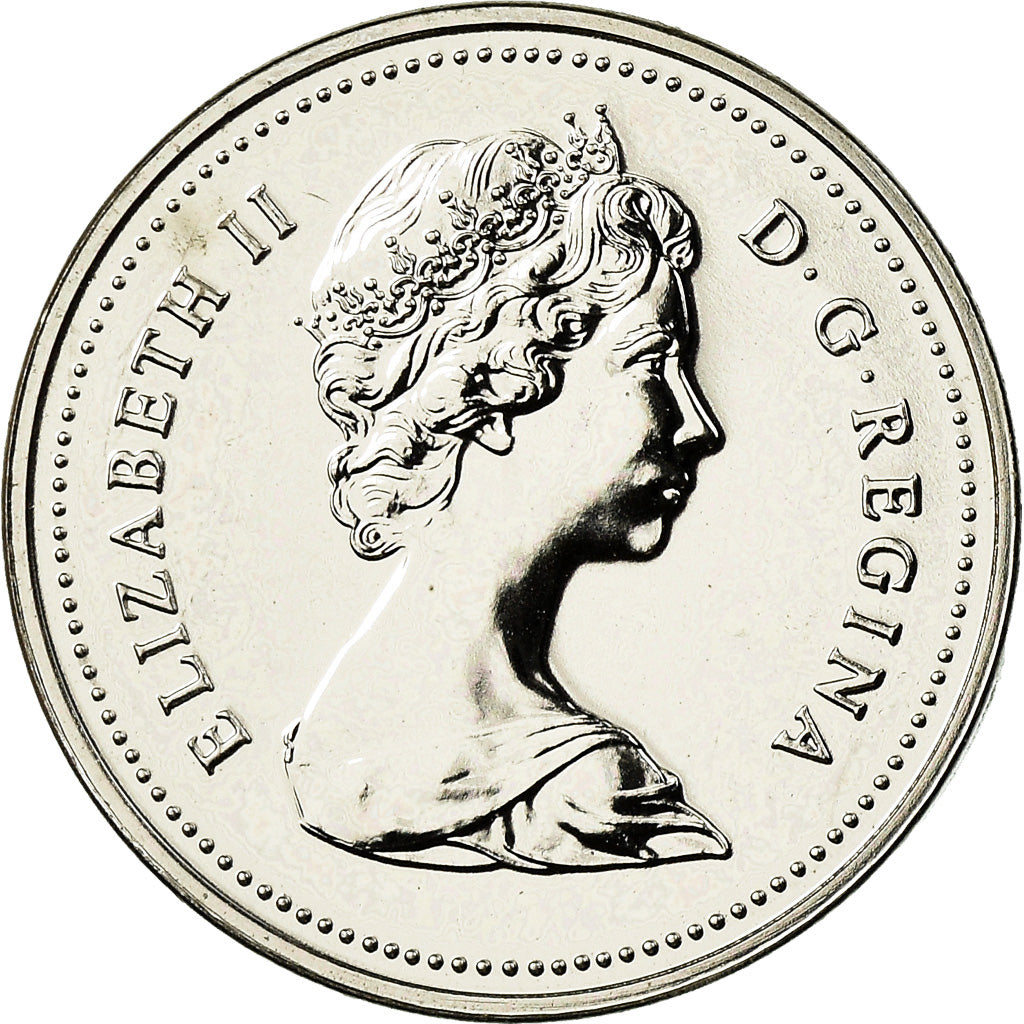 Moneda, Canadá, Elizabeth II, 5 Cents, 1986, Royal Canadian Mint, Ottawa, FDC