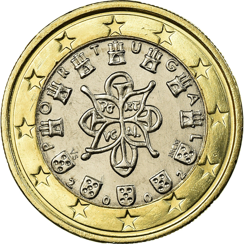 Portugal, Euro, 2002, MS(65-70), Bi-Metallic, KM:746
