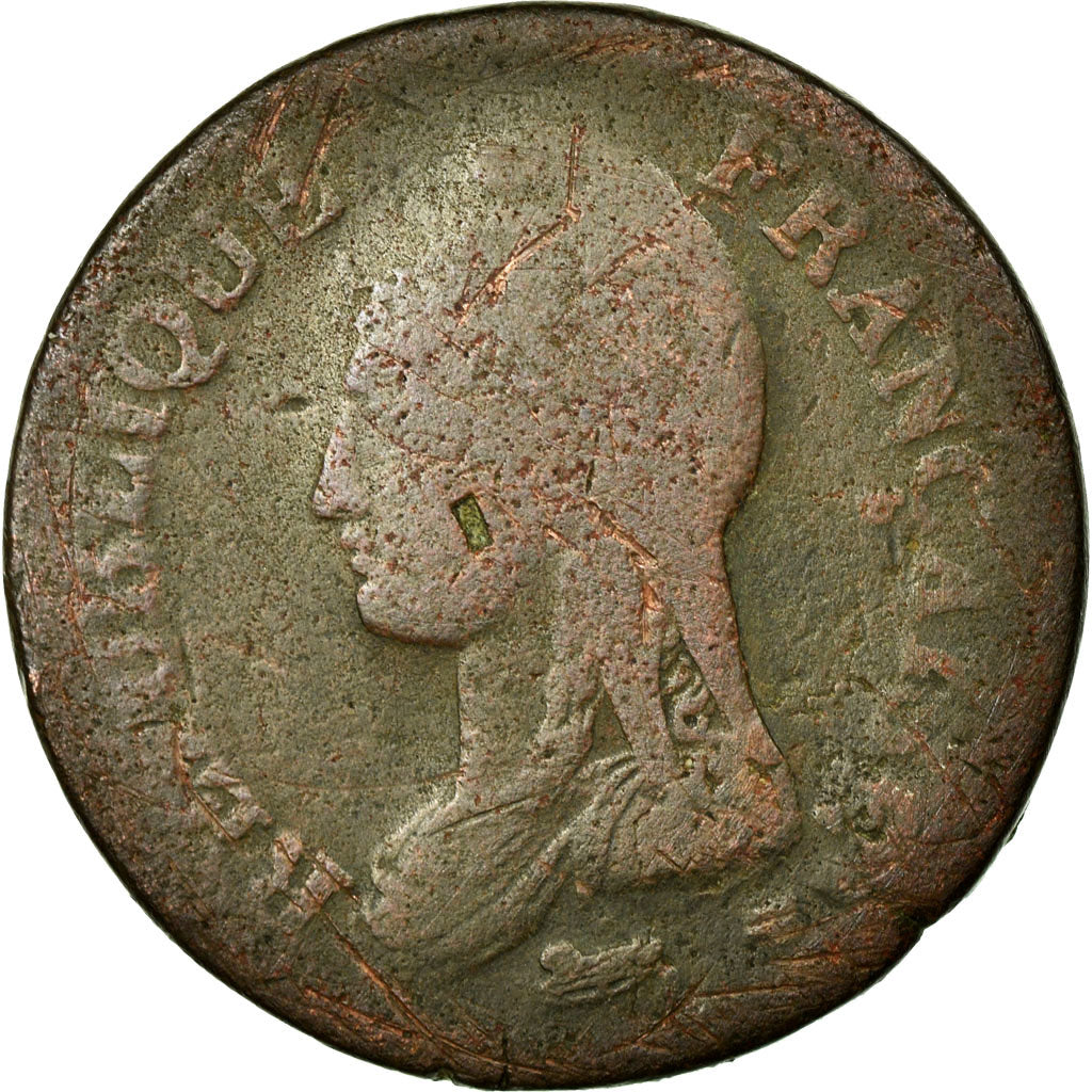 Monnaie, France, Dupré, Centime, 1798, Paris, SPL, Bronze, KM:646, Gadoury:187
