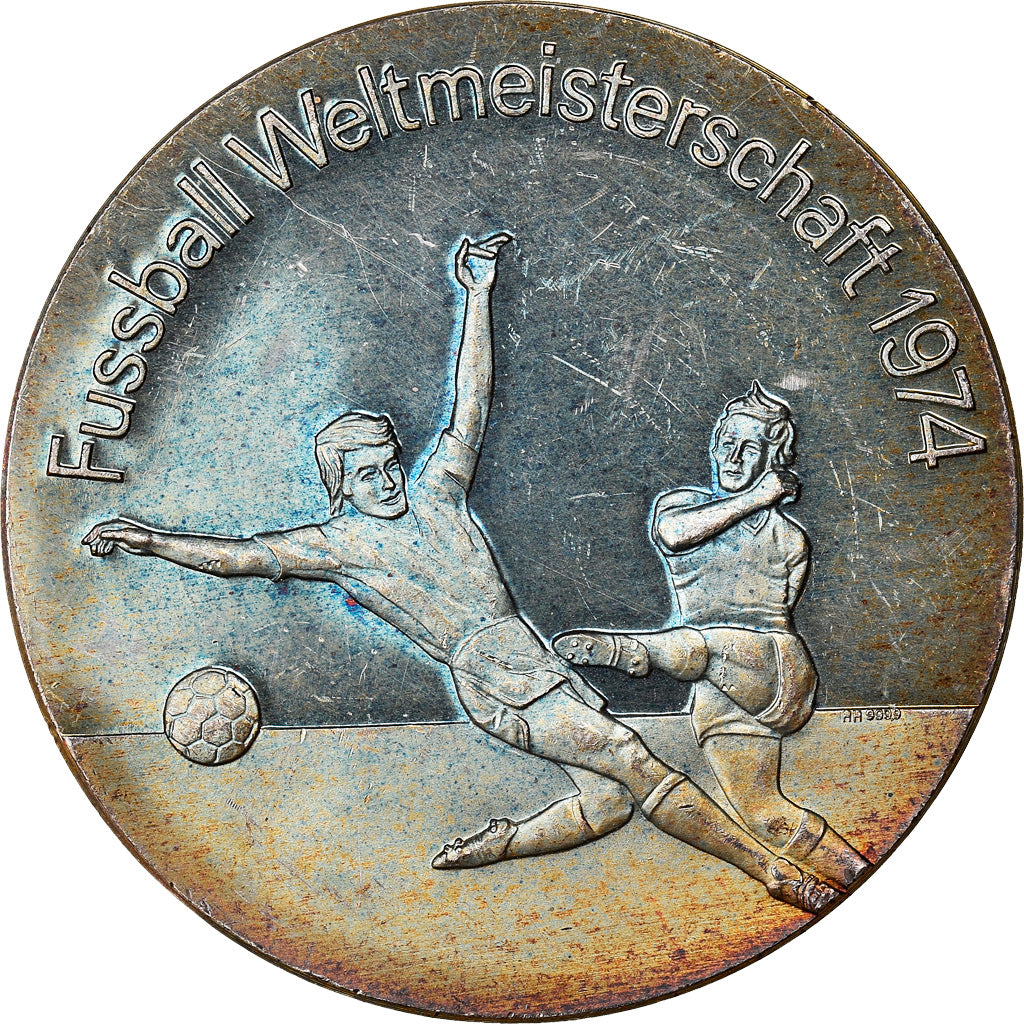 Schweiz, Medaille, Fussball Weltmeisterschaft, Sports & leisure, 1974, SS+