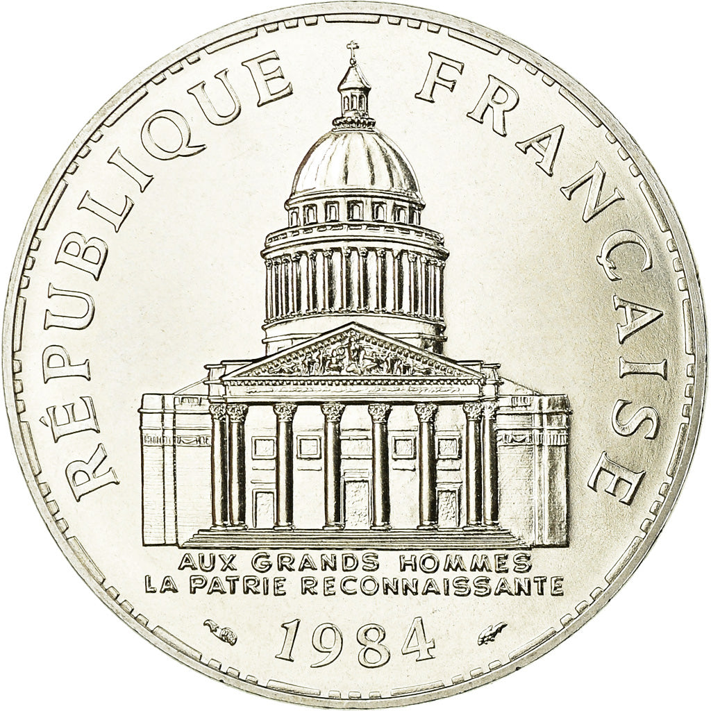 Münze, Frankreich, Panthéon, 100 Francs, 1984, Paris, STGL, Silber, KM:951.1
