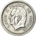 Coin, Monaco, Louis II, Franc, 1943, EF(40-45), Aluminum, KM:120