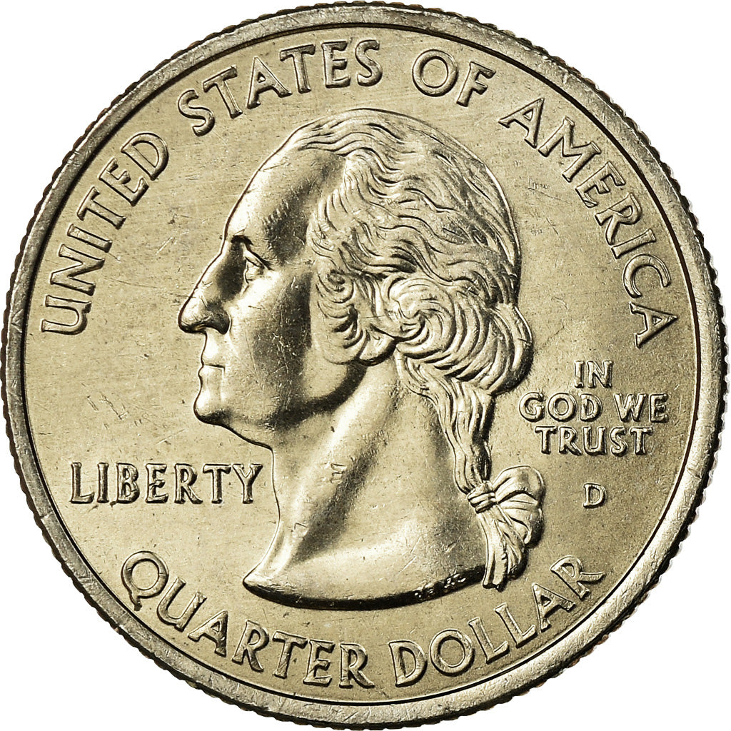 Coin, United States, Quarter, 2001, U.S. Mint, Denver, MS(63), Copper-Nickel