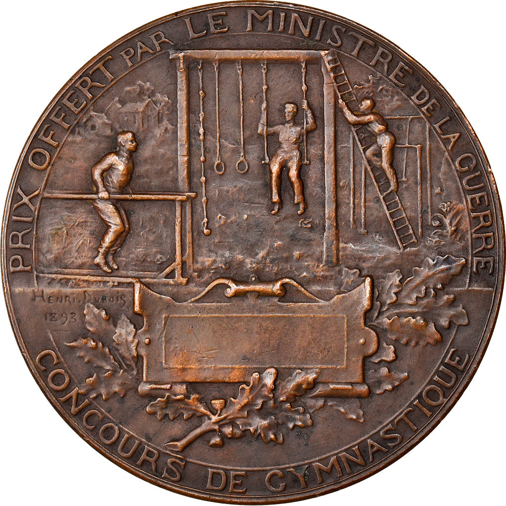 France, Medal, Préparation Militaire, Prix du Ministre de la Guerre, Henri