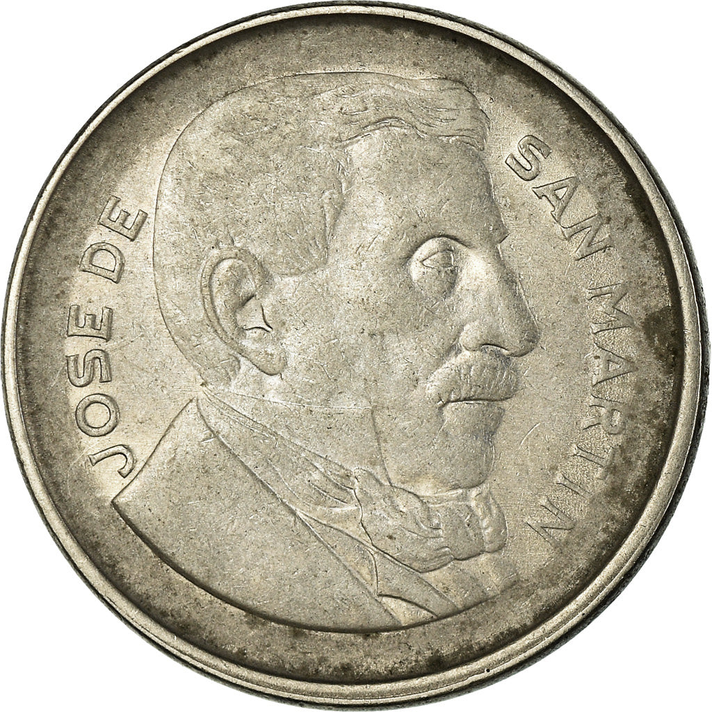 Monnaie, Argentine, 20 Centavos, 1956, TTB, Nickel Clad Steel, KM:52