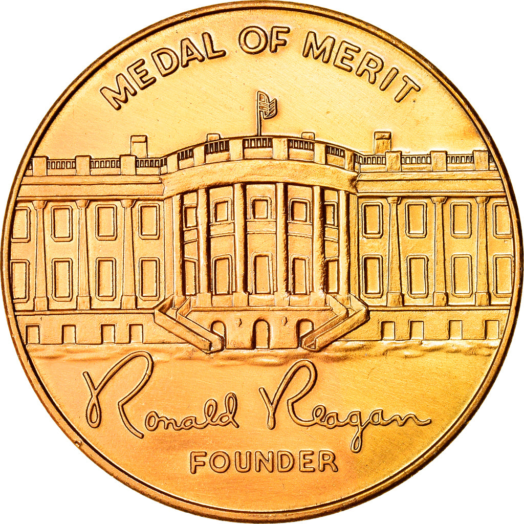 United States of America, Médaille, Ronald Reagan Founder, Merit, Politics