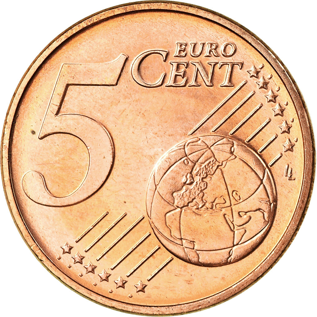 Oostenrijk, Cathédrale Vienne, 5 Euro Cent, 2009, Colorised, PR, Copper Plated