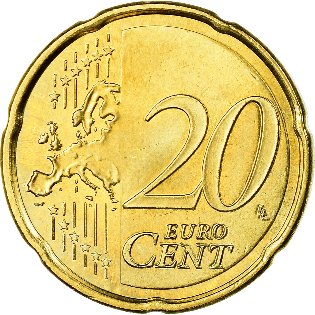 Spain, 20 Euro Cent, Sagrada Familia, 2010, Colorised, AU(55-58), Brass, KM:1148
