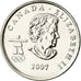 Moneta, Canada, Elizabeth II, Curling, 25 Cents, 2007, Royal Canadian Mint