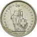 Coin, Switzerland, 2 Francs, 1975, AU(55-58), Copper-nickel, KM:21a.1