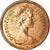 Coin, Great Britain, Elizabeth II, 1/2 New Penny, 1971, MS(63), Bronze, KM:914